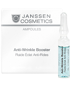 Janssen Cosmetics Ampoules Anti-Wrinkle Booster - Реструктурирующая сыворотка в ампулах с лифтинг-эффектом 3 х 2 мл